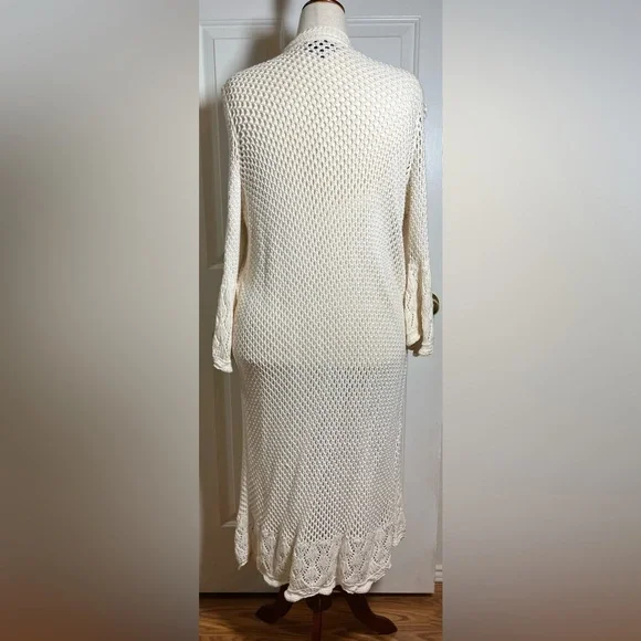 Lane Bryant Women’s Ivory Knit Cardigan - Picture 6 of 10